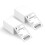 4x6 Thermal Shipping Labels 1000 Pack 2 Stacks, Perforated Waterproof Commercial Grade for Desktop Printer 1