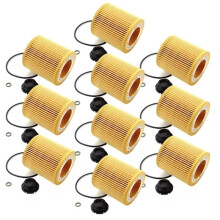 10Pcs 11427640862 11427953125 HU816z KIT Engine Oil Filter for F20 F30 F10125i 220i 328i 520i N20 N26 11428683204