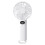 Portable Handheld Small Fan LCD Display with 6-Speed Wind Power Handheld/Vertical Multi-Purpose Small Fan White 1