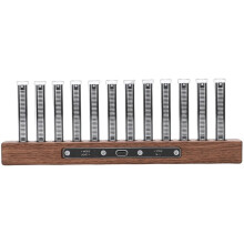 12-Bit RGB Pickup Niveau Licht LED Display Geluidscontrole Meter Muziek Ritme Indicator Desktop Audio Licht Mixer