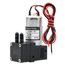 Bomba de Tinta Solvente KHF-30 7W para Peças de Impressora Jato de Tinta Allwin Vista 24V 300-400ml/Min Bomba Líquida Micro-Tipo