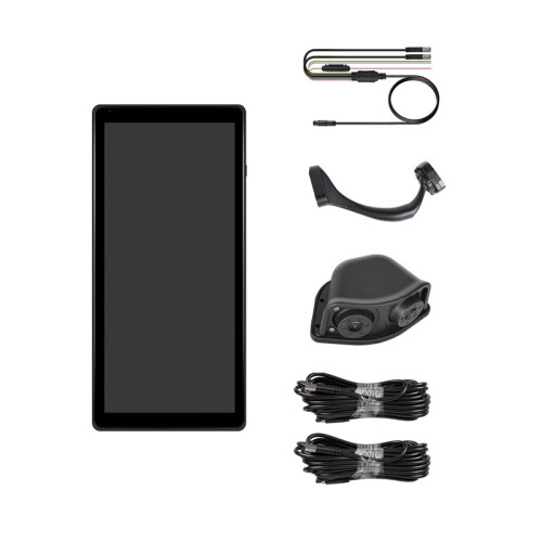 Monitor Vertical Touch Screen de 10,36" BSD com Gravação em Loop para Câmera de Carro para Caminhão e Ônibus