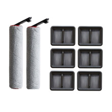 8PCS Main Brush Filter Set for H14 ACE / H14 Floor Scrubber Replacement Roller Brush Hepa Filter Parts