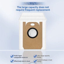 Accessories for L8000 &SD40 Robotic Vacuum Cleaner Parts Include 10 Dust Bags,10 Mop Pads