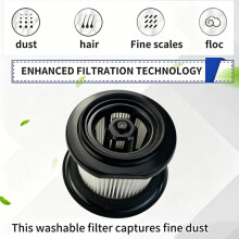 HEPA Filter Replacement for  Floor One Chorus / Stretch Mix / Combo Vacuum Cleaner Washable Filter Spare Parts