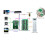 40 Floors Elevator Access Control Board Lift Access Controller Panel Elevator Controller for Access Control System 7