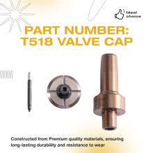 T518 Cappuccio Della Valvola di Controllo Della Valvola per F00VC01502 F00VC01517 Assemblaggio Della Valvola per 0445110647 Iniezione