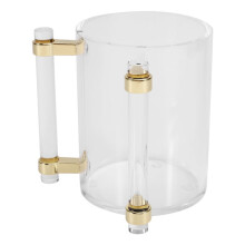 3X Hand Washing Cup Acrylic Washing Cup Hand Wash Cup with Two Acrylic Handles
