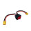 Interruptor Principal de Bateria com Conector XT60 e Fio 14AWG para  de Isca RC 2