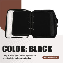 Enamel Pin Display Book Pin Collection Binder Holder Brooch Pin Storage Organizer Binder Album for Travel Collectors