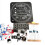 Build-Your-Own Clock Kit for Educational Soldering Practice Featuring Light-Sensitive Display Rotating Stand 6