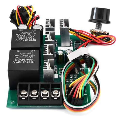 PWM  Motor Speed Controller  10 -55V Digital LED Display Adjustable Drive Module Input MAX 60A 12V 24V 36V 48V 1