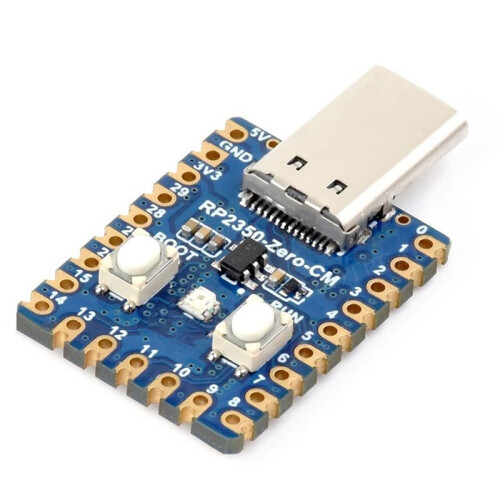 RP2350A Zero cm  Development Board Dual-Core and Dual-Architecture Onboard Type-C Male Port for Raspberry Pi  2 2