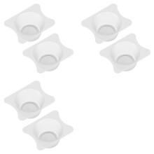 6 Pcs Airbrush Filter Cup PP Strainer Filters Accessories for Paint Airbrush Accessories Crafts, Size 1.30 X 0.98inch