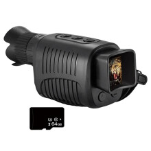 64GB 1080P HD Monokular Infrarot 5X Digitalzoom Nachtsichtgerät Teleskop für Den Außenbereich Tag-Nacht-Dual-Use Dunkelheit 300m