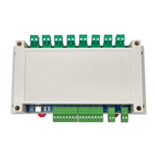 ESP32 RS485 Modbus Wifi  8-Way Relay Module Optocoupler Isolation 8 Channel Relay Module with Shell  7-24V