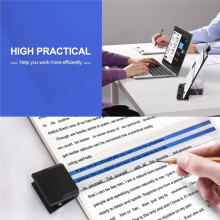 2pcs Desktop Document Holder Stand 7 Adjustable Positions,File Organizer Management Copyholder for Typing Reading