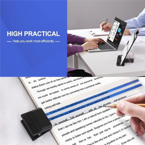 2pcs Desktop Document Holder Stand 7 Adjustable Positions,File Organizer Management Copyholder for Typing Reading