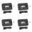 4X Waterproof LCD Display Digital Hour Meter Inductive Timer for Bike Motorcycle ATV Snowmobile Engine, Black 1