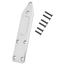 7075 Aluminium Achter Chassis Skid Plate Steun voor ARRMA 1/8 Notorious V6 1/8 Outcast 6S ARA320572 MNV6330R B