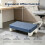 Ergonomic Plastic Footrest Under Desk Non-Slip Foot Stool, Comfortable Space-Saving Foot Rest for Work Study Home 5