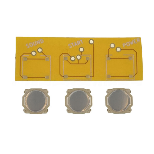 For Wonder Swan Color WSC Menu Button DIY Power Button Replacement Set for Console Repair and Customization Power Button 1