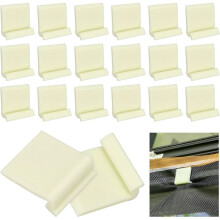 20er-Pack Bildschirminstallationsclips Bildschirmhalterungsclips für 2x2 Zoll Pool- und Patio-Flachprofil-System
