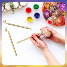 Set van 12 Pysanka Set Hot Wax Tekenpennen voor Decoratieve Kunsten voor Paaseieren Pysanky Benodigdheden