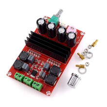 XH-M190 TDA3116D2 Hochleistungs-Digitalverstärkerplatine TPA3116 Zwei-Kanal-Verstärker-Modul 12V-24V für DIY-Lautsprecher