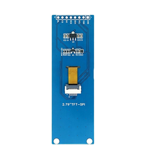 Display TFT LCD de 2,79 Polegadas NV3007, Resolução 142x428, Módulo de Display de Tela Colorida SPI de 8 Pinos 1