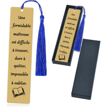 Metall-Lesezeichen Elegant Geschenkidee Dankeschön — metall lesezeichen, geschenk lehrer, elegantes geschenk