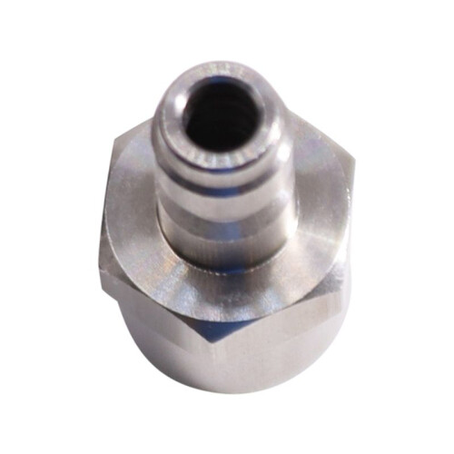2 Pcs Universal 8mm Quick-Disconnect Plug Adapter, M11x1 Female Thread and External Thread for Carbon Dioxide Adapter 2