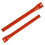 Kidney Struts Front Grille V Brace Bar for  E90 E91 E92 E93 3 Series 2006-2013 Red 3