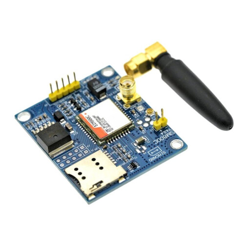 SIM800C Development Board with Glue Stick Antenna GSM GPRS Module Support Message  Audio Interface