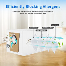 Trash Bags Part for Mijia 5/5 Pro/OV21CN/M30S/M30/M40/X10+/X20+/S10 Robot Vacuum Cleaner Dust Bag Replacement