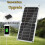 5W 5V Monocrystalline Solar Panel, Waterproof with USB for Outdoor Mobile Charging 3