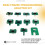 22pcs BDM Frame Programming Adapter for KTAG KESS FGTECH BDM100 Probe Adapter LED ECU RAMP Chip Tuning Diagnostic Tool 2
