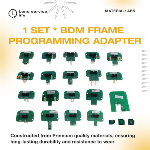 22pcs BDM Frame Programming Adapter for KTAG KESS FGTECH BDM100 Probe Adapter LED ECU RAMP Chip Tuning Diagnostic Tool 2