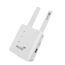4G LTE WiFi Router WiFi 6 300Mbps LAN Draadloze WiFi Modem WiFi Router 3000mAh Ondersteunt 10 Apparaten Draadloze Router EU STEKKER