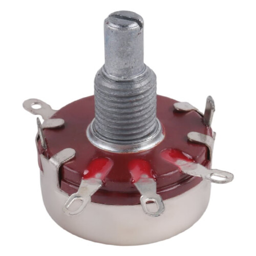 Replacement 6mm Shaft Dia 470K Ohm 2W Pots Potentiometer w Knob 1