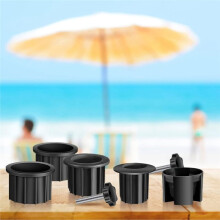 12 Pcs Umbrella Base Stand Replacement Parts,Patio Umbrella Base Parts Umbrella Hole Ring Plug for Backyard Patio Table