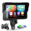Motorcycle Wireless Carplay Android Auto Screen, Navigation System, 5" Portable Car Stereo Support , Assistant 2