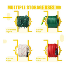 2 St Ankare Rep Winder Stor Tungt Kabel Spole Organisatör med Handtag Håller Upp Till 150 Fot för Båtar Dock Kajaker