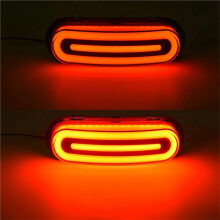 Motorrad-Rauchglas-Lampe Bremsstop Rücklichter LED Rücklichter für Rebel CMX 250 300 500 CMX300 CMX500 20-25