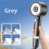 Pressurized Filter Shower  4 Modes Super Strong Household Shower  Purification Filter Shower  Grey 7