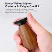 Manual Moment MS171 Wooden Paint Holder for Miniature Model Coloring and Assembly