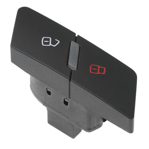 4F1962107 Car Central Lock Button Left Front Door High Sensitivity Easy Install ABS Durable for  A6L 05-08 1