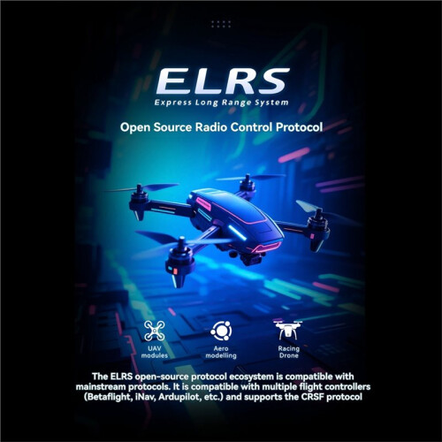 ELRS 2.4G Receiver ExpressLRS Open-Source Wireless Receiver Module CRSF for RC Airplane FPV Long Range Drones DIY Parts 2