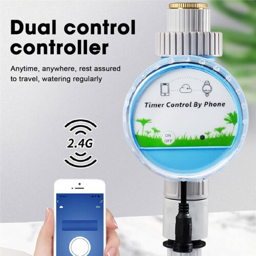 Sprinkler Timer Garden Watering Timer Automatic  Remote Control IP68 WiFi Drip Irrigation System for Yard 2