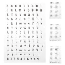 4St Handige Transparante Stempels Voor Kaarten, Scrapbooking En Agenda